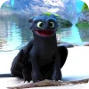 🐦 Эмодзи «Funny Toothless» для Telegram