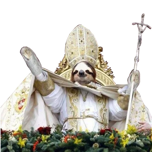 📿 Стикер «Fun Sloth» для Telegram