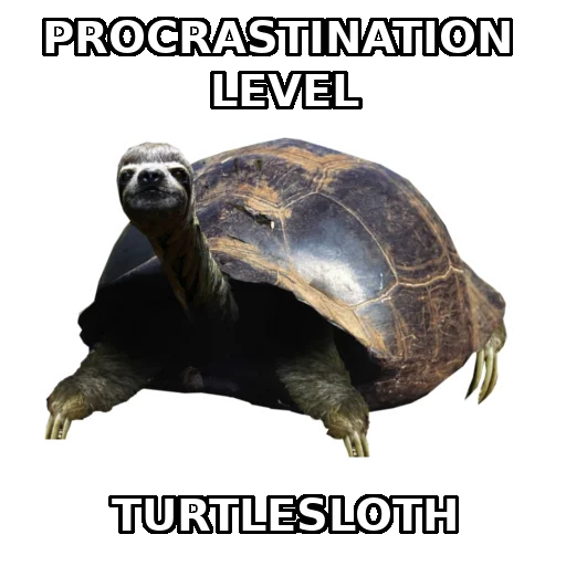 🐌 Стикер «Fun Sloth» для Telegram