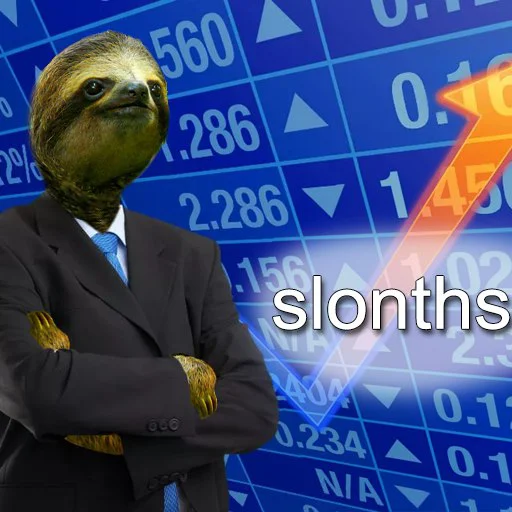 📉 Стикер «Fun Sloth» для Telegram