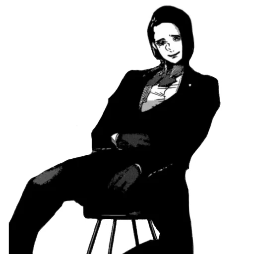 🖤 Стикер «Nimura Furuta» для Telegram