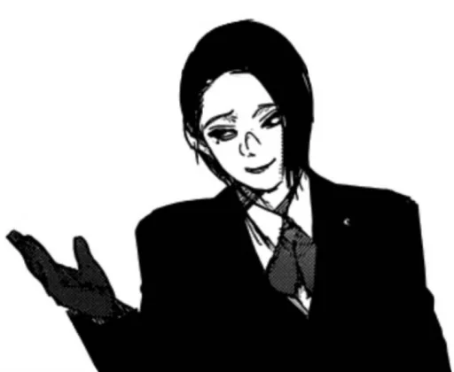 🖤 Стикер «Nimura Furuta» для Telegram