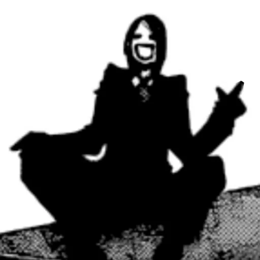 🖤 Стикер «Nimura Furuta» для Telegram