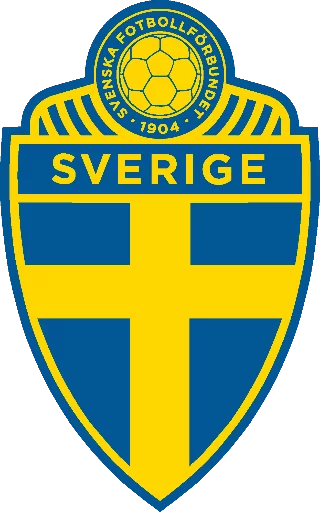 🇸🇪 Стикер «Seleções de Futebol» для Telegram