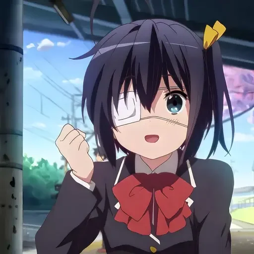 Стикерпак Rikka Takanashi для Telegram — скачать