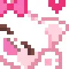 🌸 Эмодзи «Pixel Art #pixel #cute #girl» для Telegram