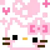 🌸 Эмодзи «Pixel Art #pixel #cute #girl» для Telegram
