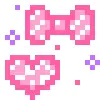 🌸 Эмодзи «Pixel Art #pixel #cute #girl» для Telegram
