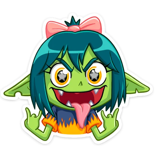 🤘 Стикер «Габи» для Telegram