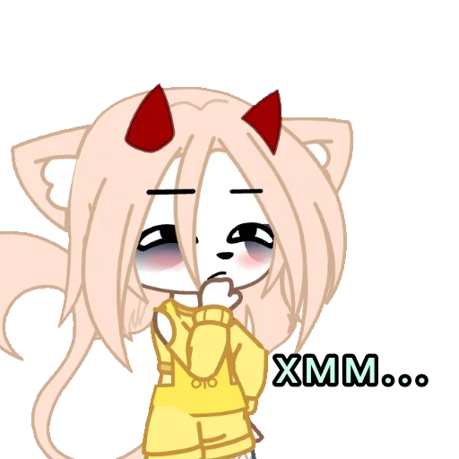 🤨 Стикер «Gacha Love» для Telegram