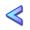 ⬅️ Эмодзи «Фиолетовый градиент» для Telegram