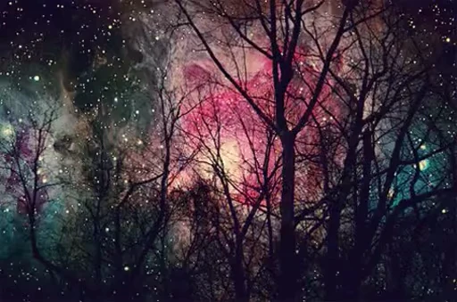 🌌 Стикер «Galaxy» для Telegram