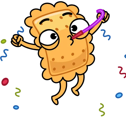 🥳 Стикер «Galleta» для Telegram