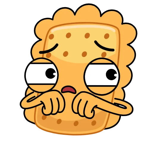 😱 Стикер «Galleta» для Telegram
