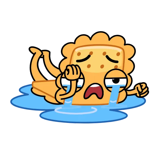 😭 Стикер «Galleta» для Telegram