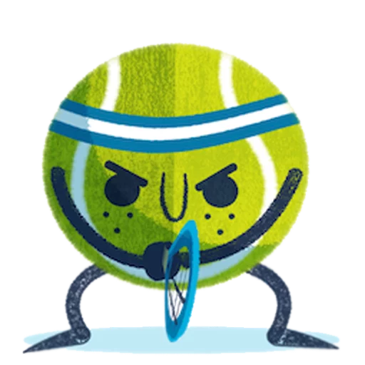 😐 Стикер «Game, Set, Match» для Telegram