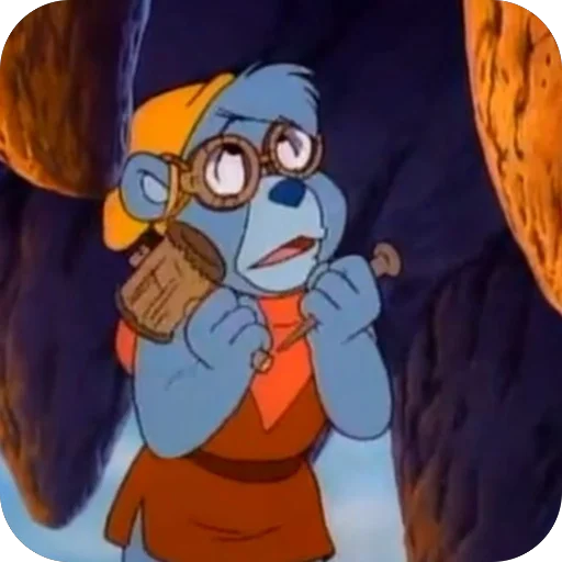 🙇 Стикер «Disneys Adventures of the Gummi Bears» для Telegram