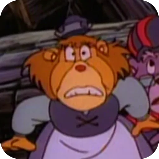 😬 Стикер «Disneys Adventures of the Gummi Bears» для Telegram