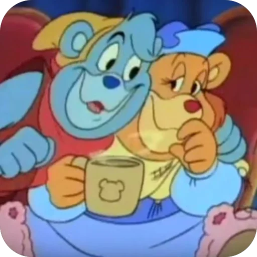☕️ Стикер «Disneys Adventures of the Gummi Bears» для Telegram