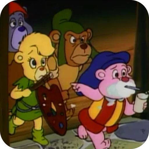 ☹️ Стикер «Disneys Adventures of the Gummi Bears» для Telegram