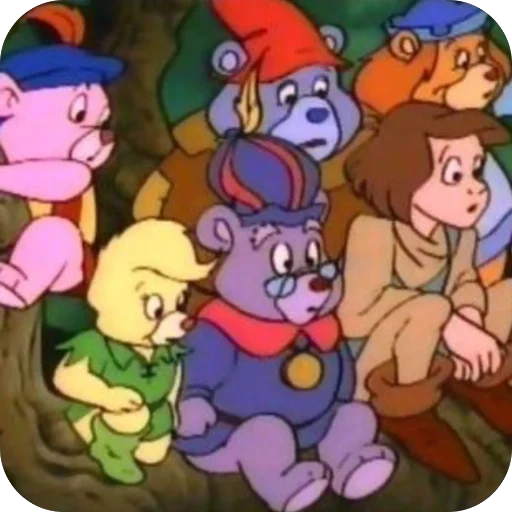 😮 Стикер «Disneys Adventures of the Gummi Bears» для Telegram