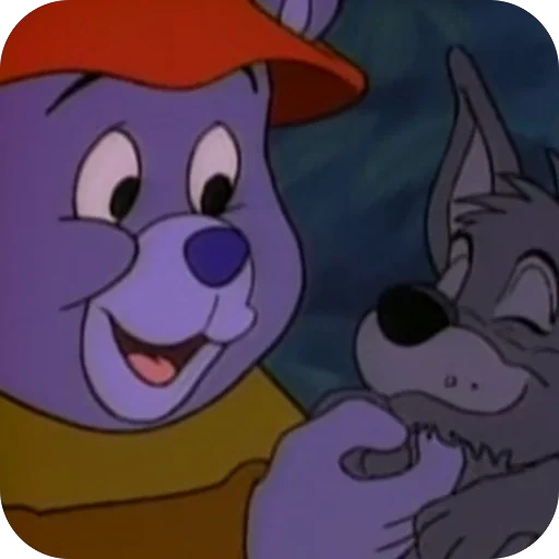 🐺 Стикер «Disneys Adventures of the Gummi Bears» для Telegram