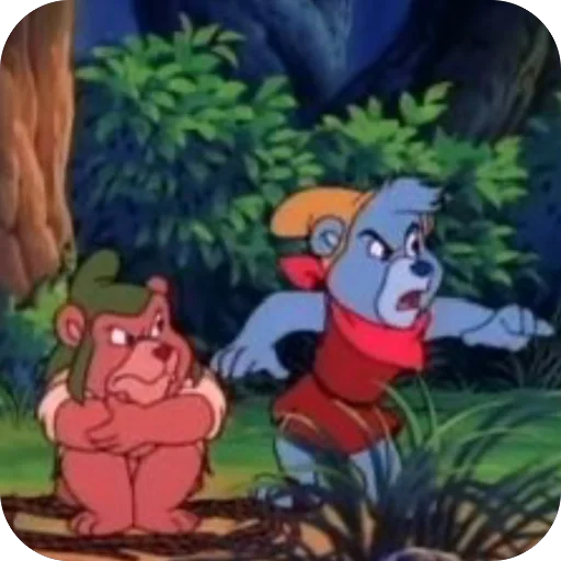 🤬 Стикер «Disneys Adventures of the Gummi Bears» для Telegram