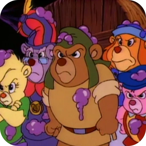 😡 Стикер «Disneys Adventures of the Gummi Bears» для Telegram