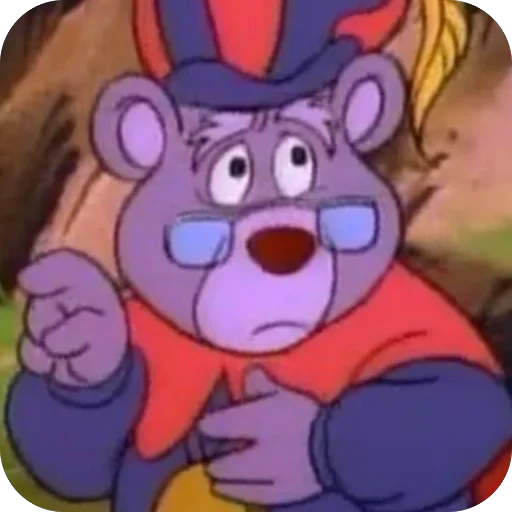 😕 Стикер «Disneys Adventures of the Gummi Bears» для Telegram
