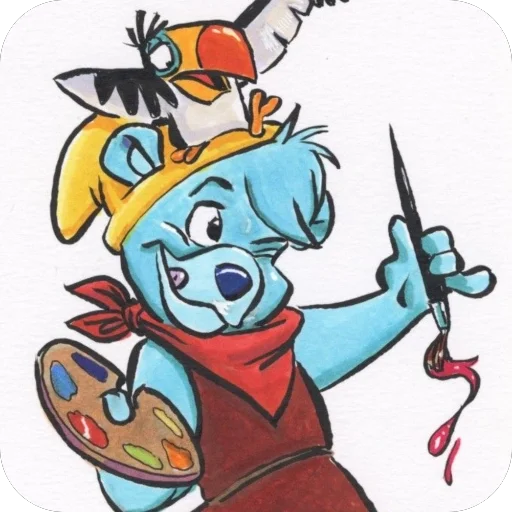 🎨 Стикер «Disneys Adventures of the Gummi Bears» для Telegram