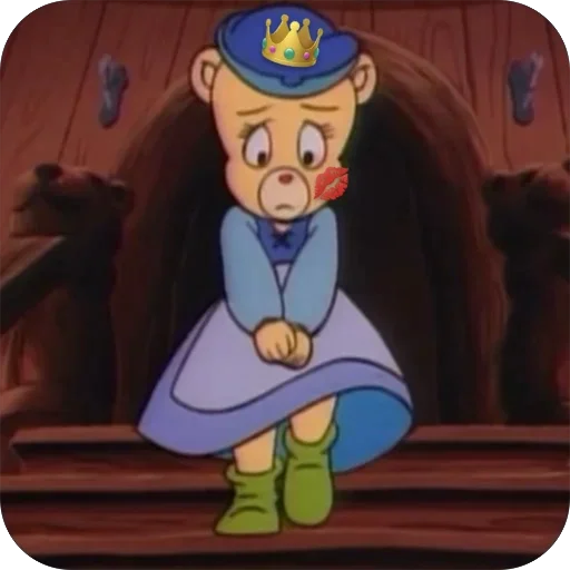 👸 Стикер «Disneys Adventures of the Gummi Bears» для Telegram