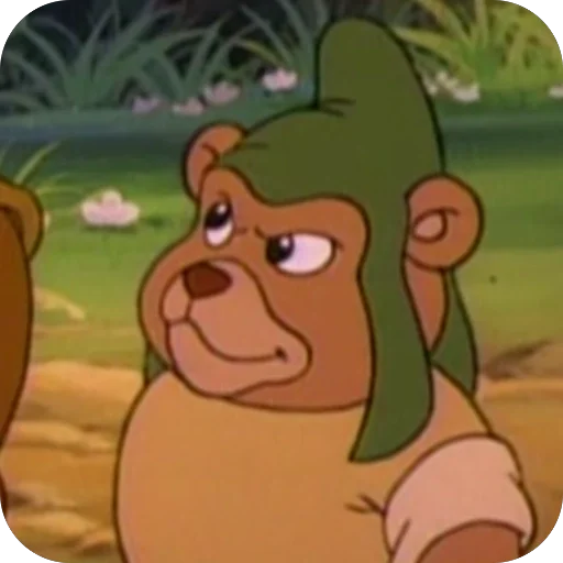 🥹 Стикер «Disneys Adventures of the Gummi Bears» для Telegram