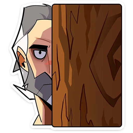 👀 Стикер «Гарий» для Telegram