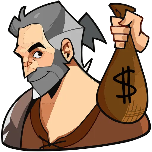 🤑 Эмодзи «Гарий» для Telegram