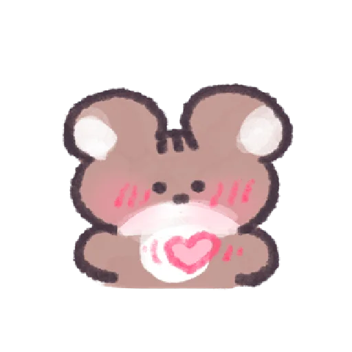 💗 Стикер «꒰ ; ꒱ ; ୧ ୨» для Telegram