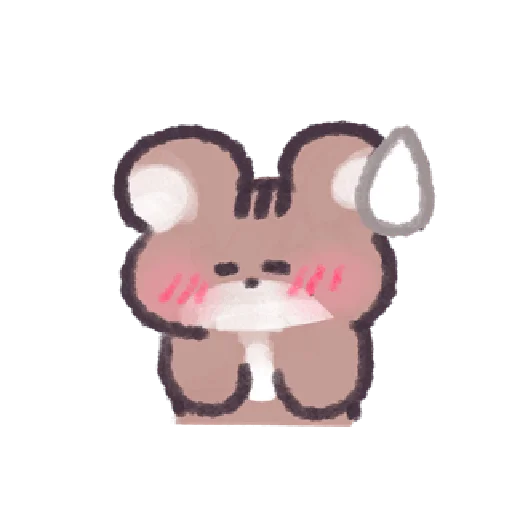 😶‍🌫️ Стикер «꒰ ; ꒱ ; ୧ ୨» для Telegram