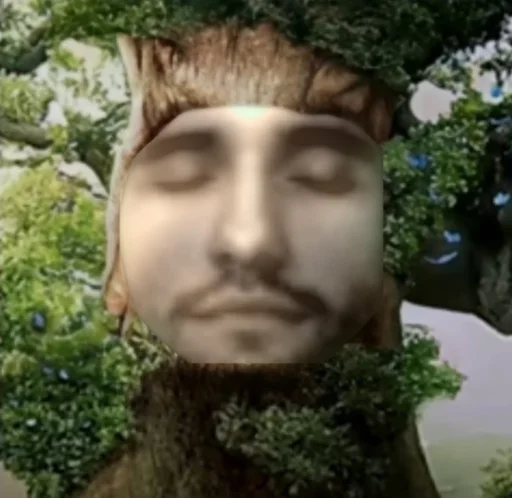 😌 Стикер «Mytstical Tree» для Telegram