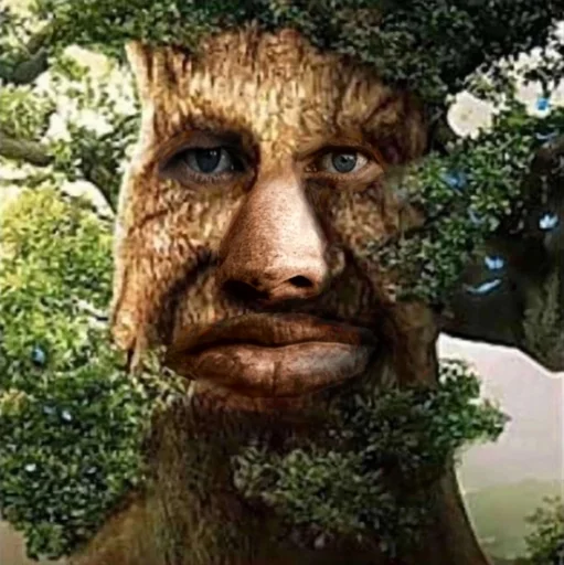 🦝 Стикер «Mytstical Tree» для Telegram