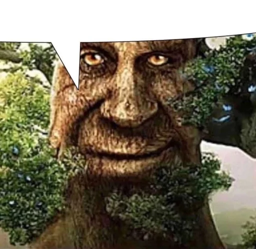 🙊 Стикер «Mytstical Tree» для Telegram