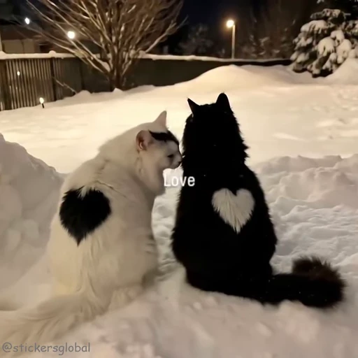 ❤ Стикер «Kanji Cats» для Telegram