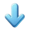 ⬇️ Эмодзи «Зелёные кислотные буквы» для Telegram