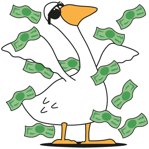 💲 Стикер «Goose» для Telegram