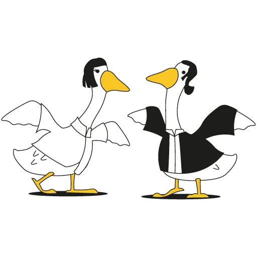 💃 Стикер «Goose» для Telegram