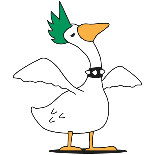 🤘 Стикер «Goose» для Telegram