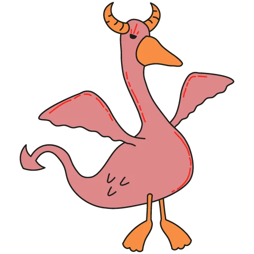 👹 Стикер «Goose» для Telegram