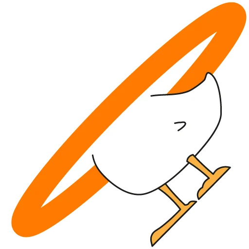 🛫 Стикер «Goose» для Telegram