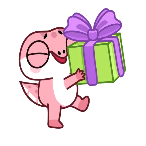 🤩 Стикер «Геккон» для Telegram