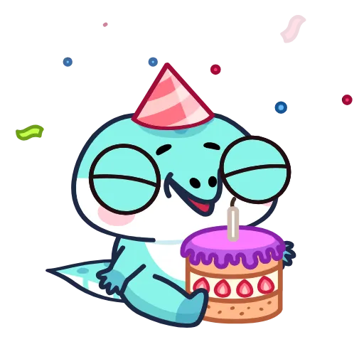 🤩 Стикер «Геккон» для Telegram