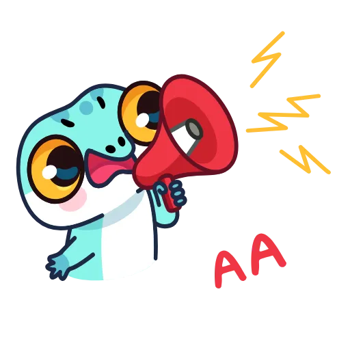 🤩 Стикер «Геккон» для Telegram