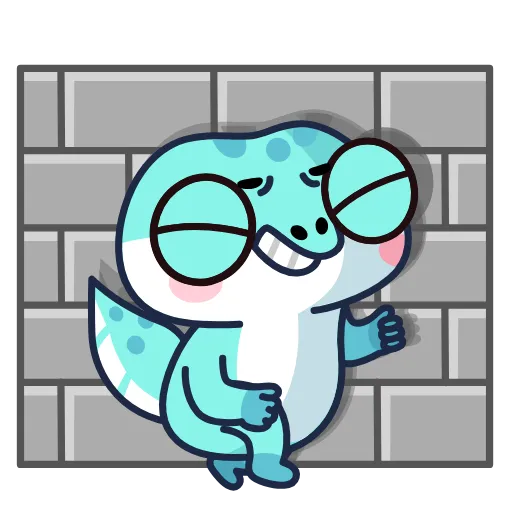 🤩 Эмодзи «Геккон» для Telegram
